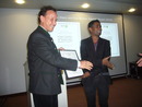Christian Haass and Lawrence Rajendran, Breuer Awardee 2010