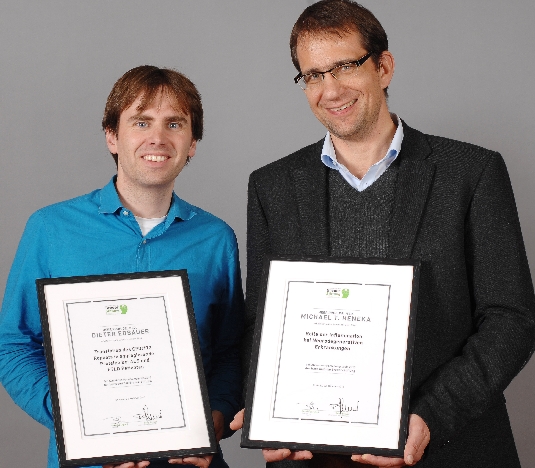 Dieter Edbauer, Munich, and Michael Heneke, Bonn, Breuer awardees 2013