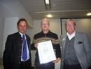 Christian Haass, Lars Bertram, Breuer Awardee 2010, and Peter Breuer