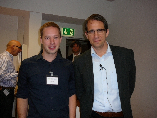 Tim Czopka, University of Edinburgh, and Michael Heneka, Bonn